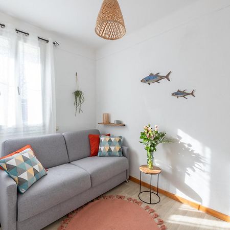 L'Echappee Bleue - Appt Pour 4 Vue Mer Ault Luaran gambar