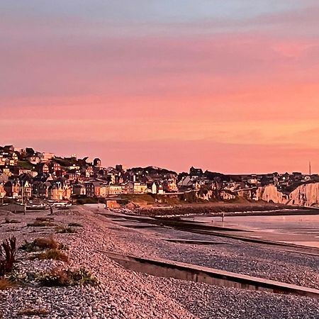 L'Echappee Bleue - Appt Pour 4 Vue Mer Ault Luaran gambar