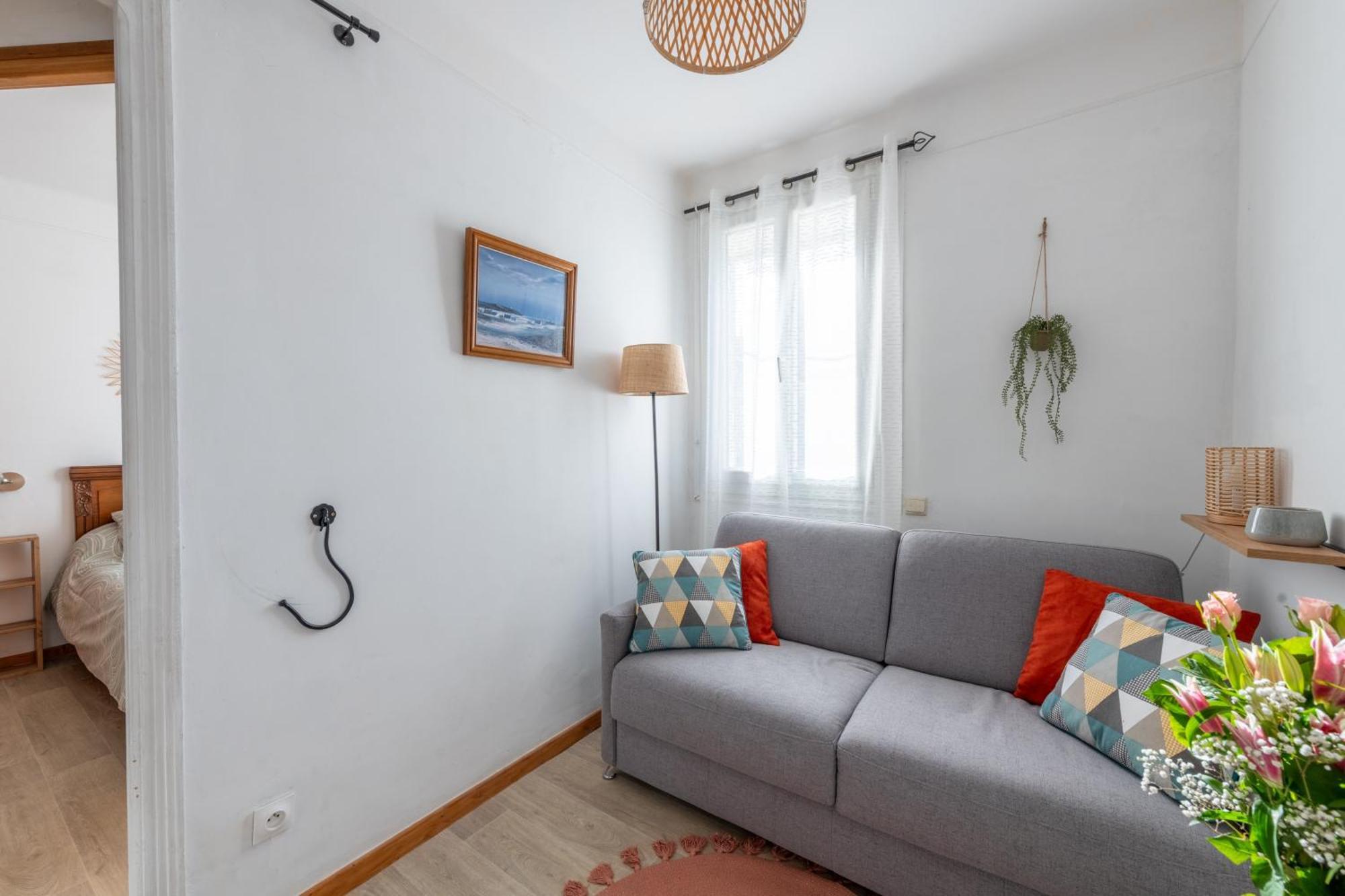 L'Echappee Bleue - Appt Pour 4 Vue Mer Ault Luaran gambar