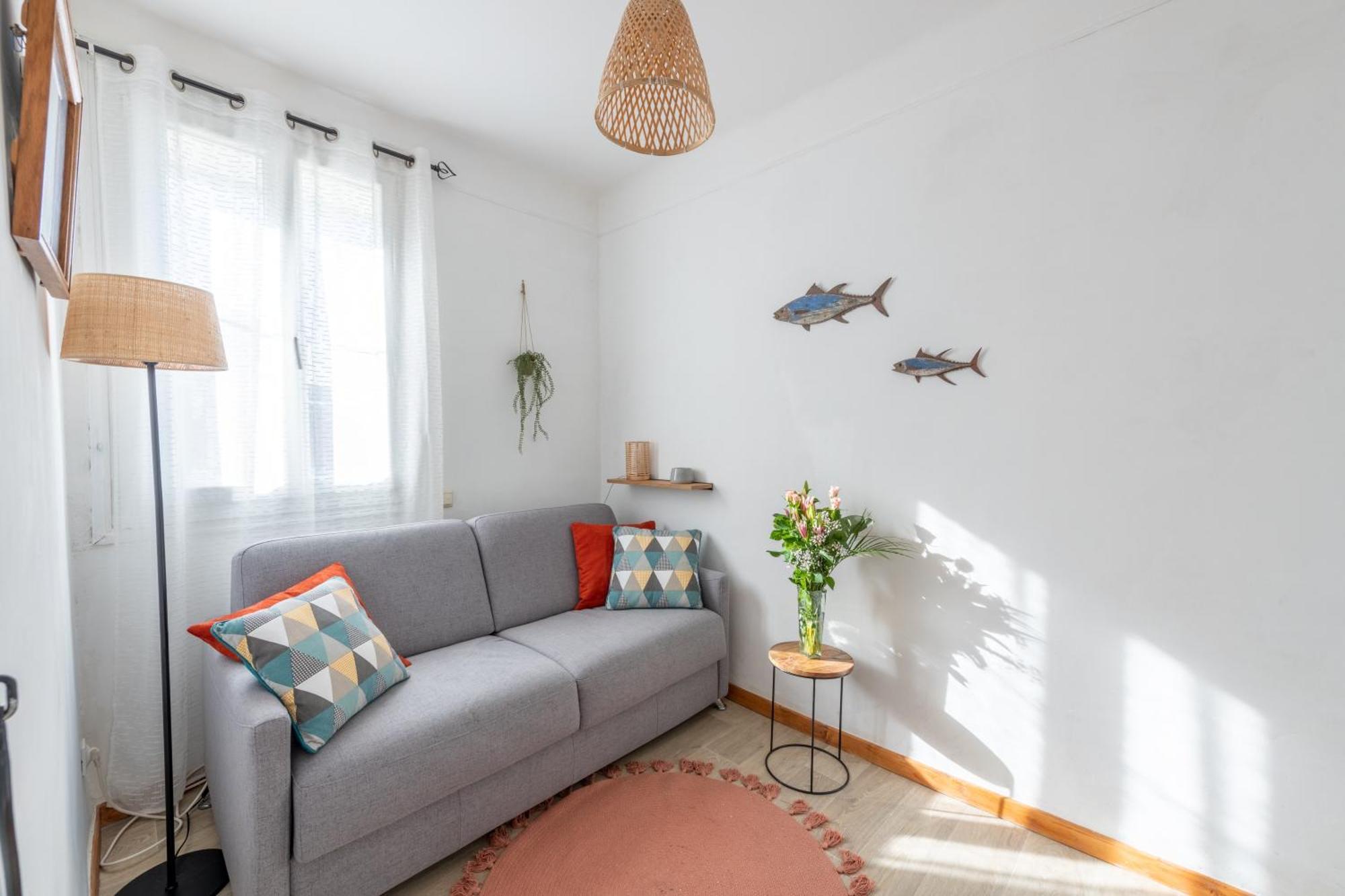 L'Echappee Bleue - Appt Pour 4 Vue Mer Ault Luaran gambar